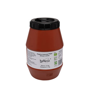 Hellenic Sun Organic Kalamata Pitted 2kg