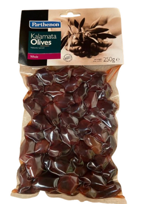 Parthenon Kalamata Olives Vac Bag 250g
