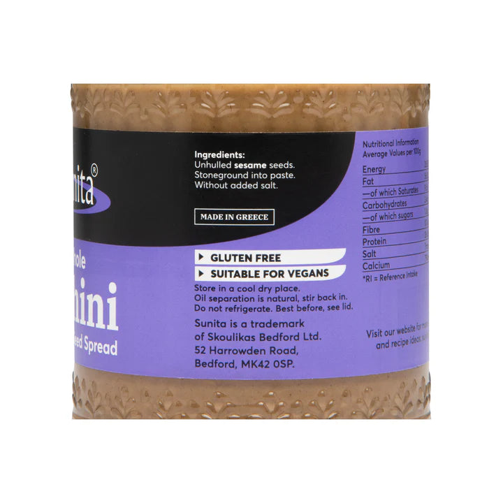 Sunita | Whole Tahini - 280g