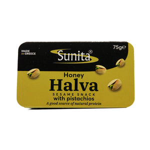 Pistachio Honey Halva | Sunita Honey Halva with Pistachios - 75g